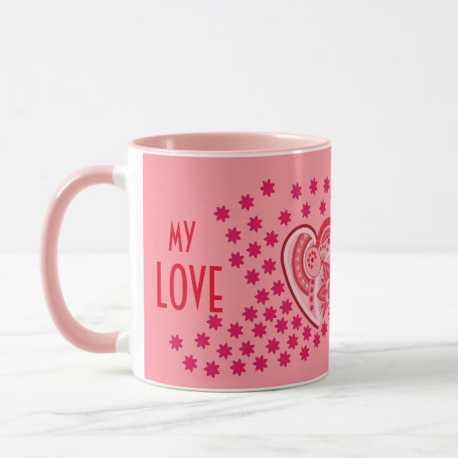 LOVE MUG FOR BOYFRIEND , HUSBAND , LOVED ONE (Left)
