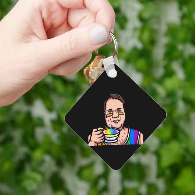 Love Mug & Love World Keychain (Hand)