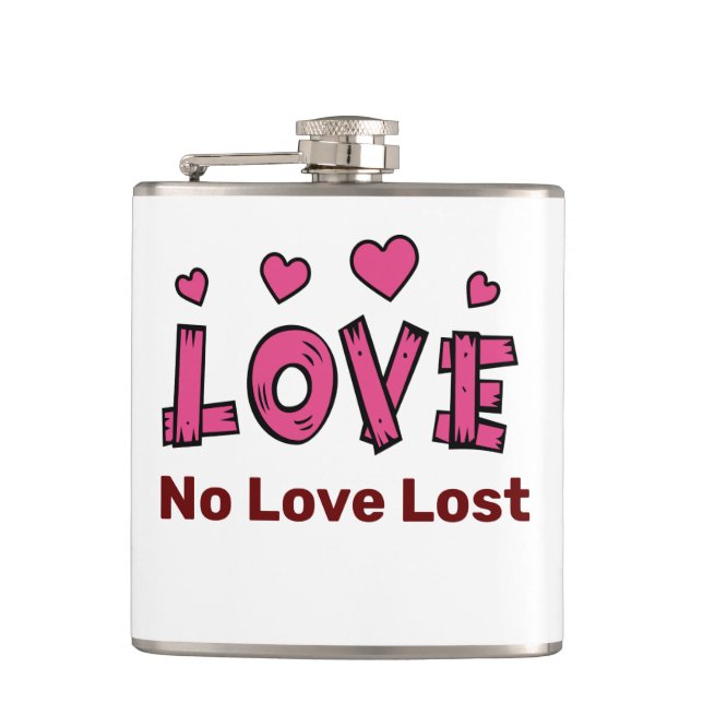 LOVE Mugs Flask (Front)