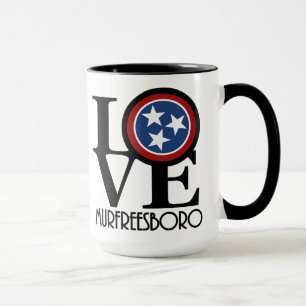 LOVE Murfreesboro 15oz Coffee Mug