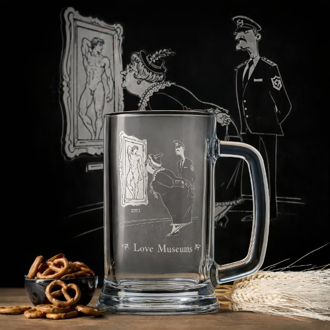 Love Museums Beer Stein (love museums stein)