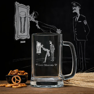 Love Museums Beer Stein