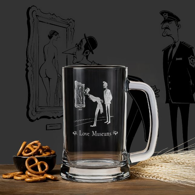 Love Museums Beer Stein (Love Museums beer stein)