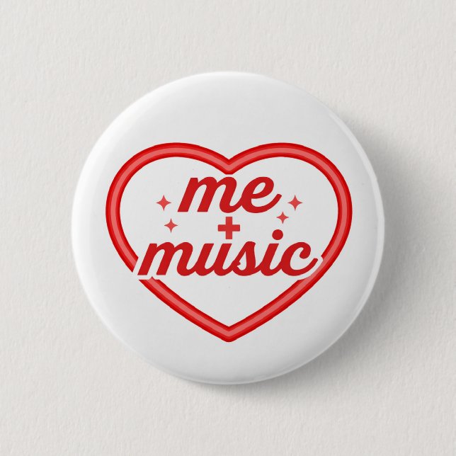 Love Music Button (Front)