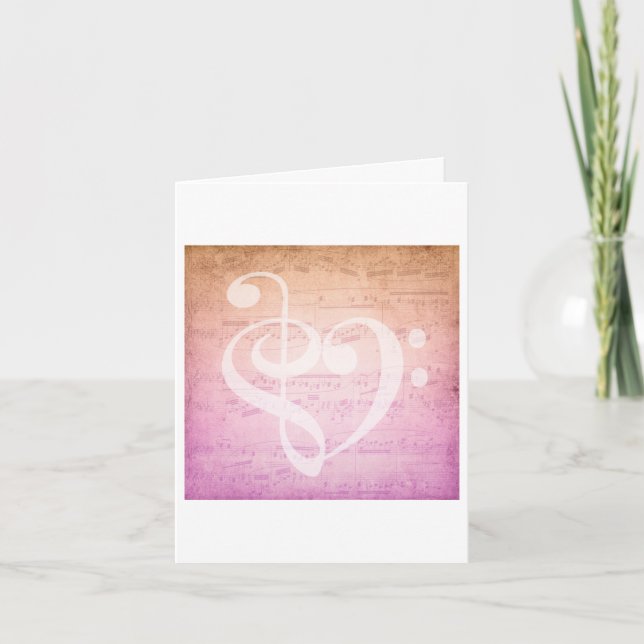 Love Music Card (Front)