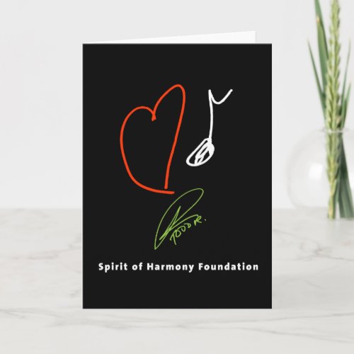 Love Music Greeting Card