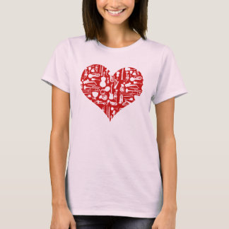 Love Music Instruments T-shirt