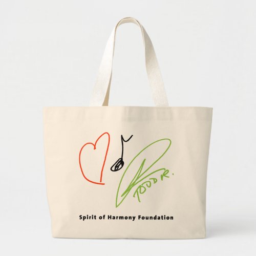 Love Music Jumbo Tote