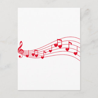 love music, musical notes with hearts