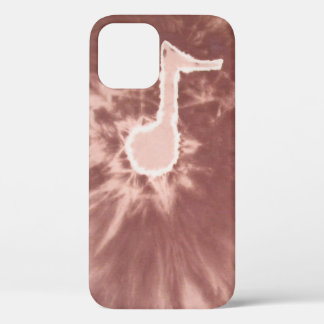 Love Music Note Tie Dye iPhone 12 Case