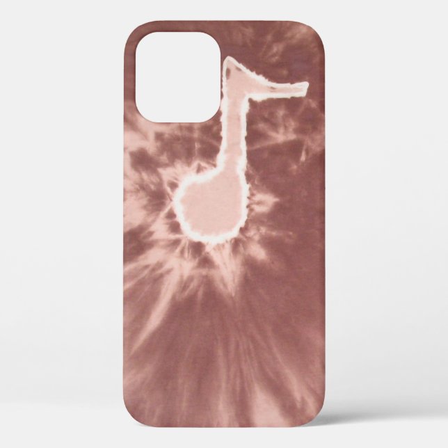 Love Music Note Tie Dye Case-Mate iPhone Case (Back)