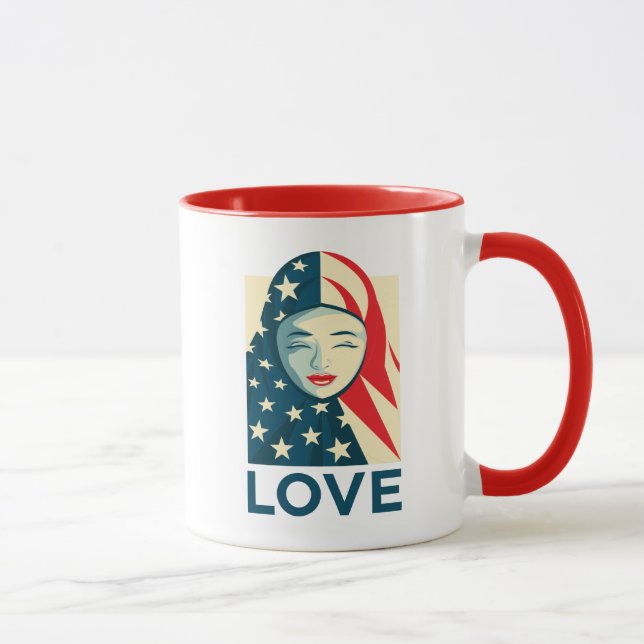 Love | Muslim Refugee Mug (Right)