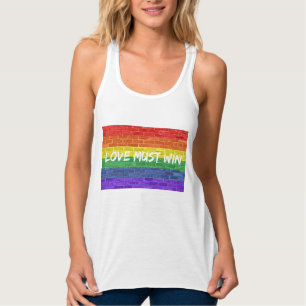 Love Must Win Tank Top