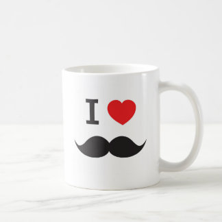 Love Mustache mug