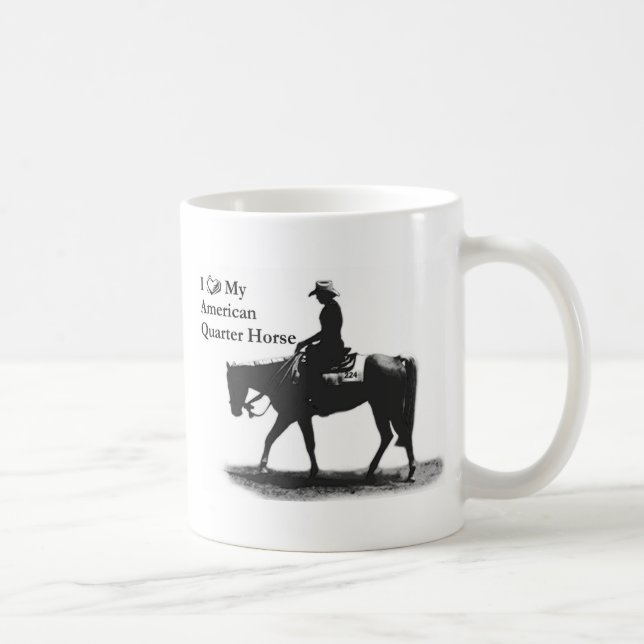 Love My American Quarter Horse Mug (Right)