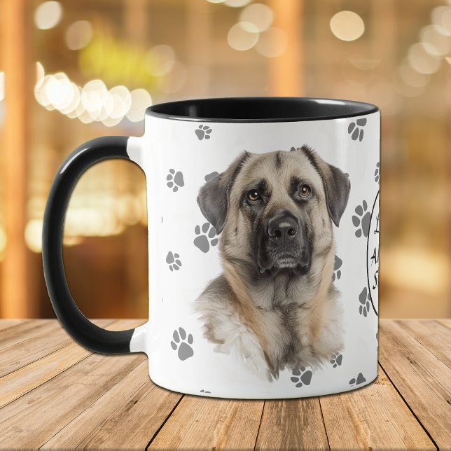 Love My Anatolian Shepherd Dog Pawprint Mug (Creator Uploaded)