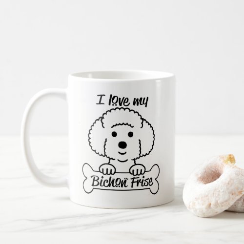 Love My Bichon Frise Mug