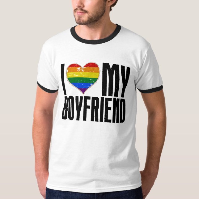 Love my Boyfriend T-Shirt (Front)