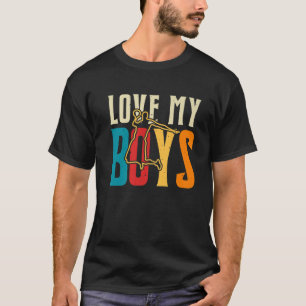 Love My Boys Basketball T-Shirt