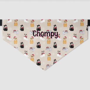 Love my cats pet bandana collar