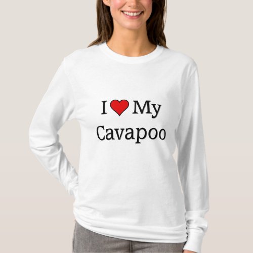 Love my Cavapoo T_Shirt