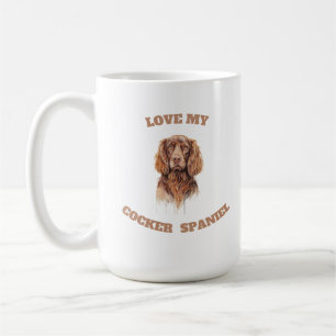 Love My Cocker Spaniel Coffee Mug