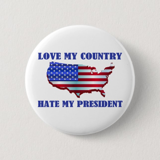 Love My Country Button (Front)