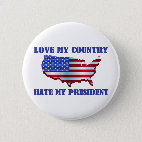Love My Country Button