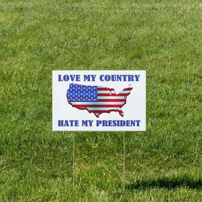 Love My Country Sign (Insitu)