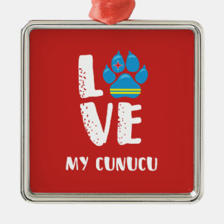 LOVE MY CUNUCU (White letters) - Ornament