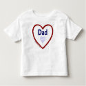 Love My Dad Toddler T-shirt