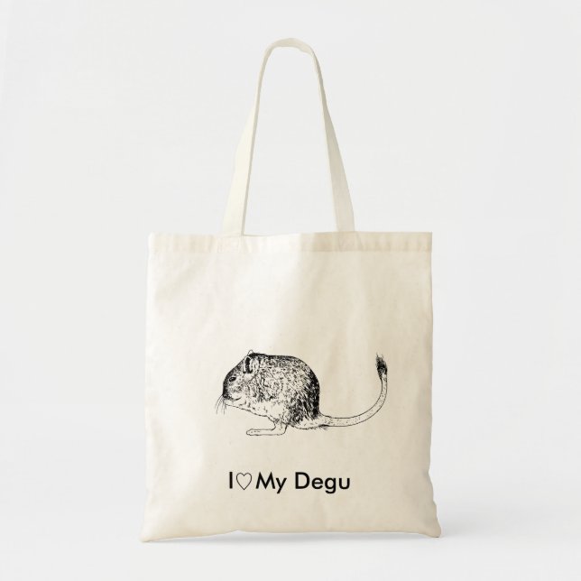 Love My Degu - Tote Bag (Front)