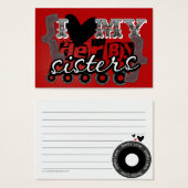Love My Derby Sisters Mini Note Cards (Front & Back)