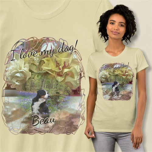 Love My Dog First Spring Flowers PCM1 T_Shirt