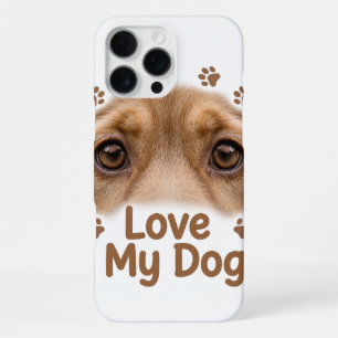 Love My Dog iPhone 16 Pro Max Case
