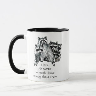 Love MY FAMILY So Much Fun Quote  Mug