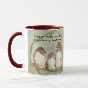 Love MY FAMILY so much I Fun Quote Mug