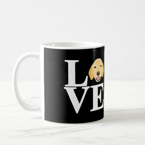 Love My Golden Retriever Dog Lovers Gift Coffee Mug