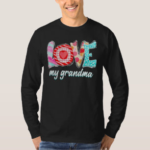 Love My Grandma Happy Mothers Day T-Shirt