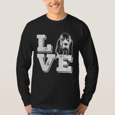 Love my Hound I Love BloodHounds Mom and Dad T-Shirt
