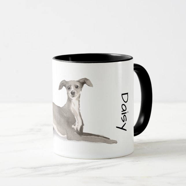 Love My Italian Greyhound Mug (Front Right)