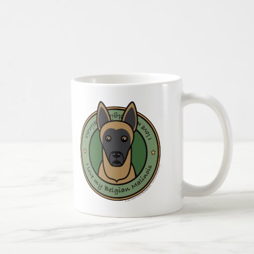 Love My Malinois Coffee Mug