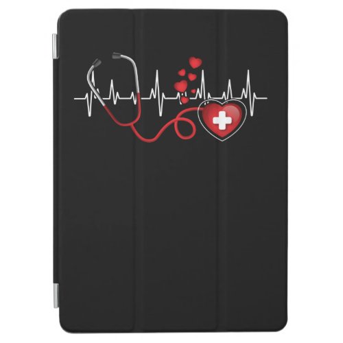 Love My Nurse Happy Valentines Day iPad Air Cover