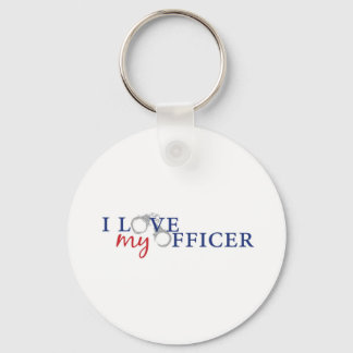 Love My Officer Keychain