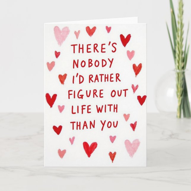 Love My Partner In Life Card (Front)