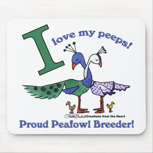 Love My Peeps_Breeders Mouse Pad