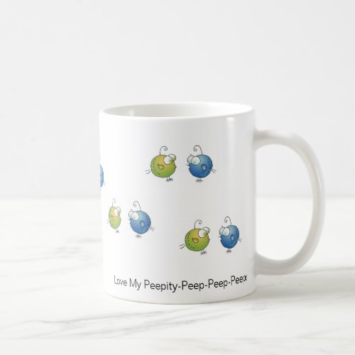 LOVE MY PEEPS Mug Peepity by April McCallum