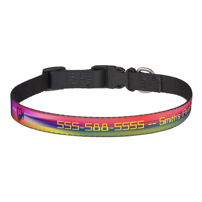 Love my Pet - Dog Collar (Front)