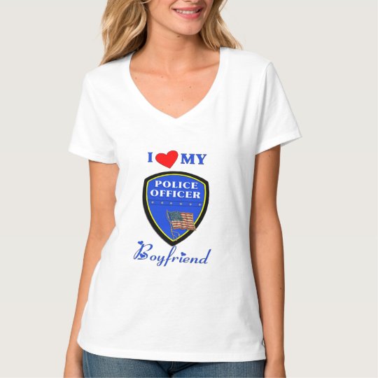 Love My Police Boyfriend T-Shirt