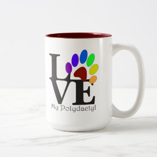 LOVE My Polydactyl 15 oz Mug